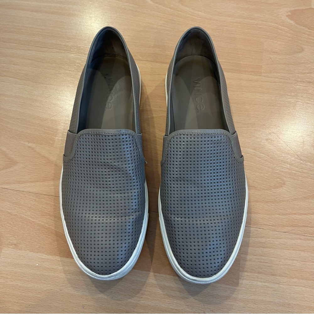 Vince Perforated Leather Blair Sneaker